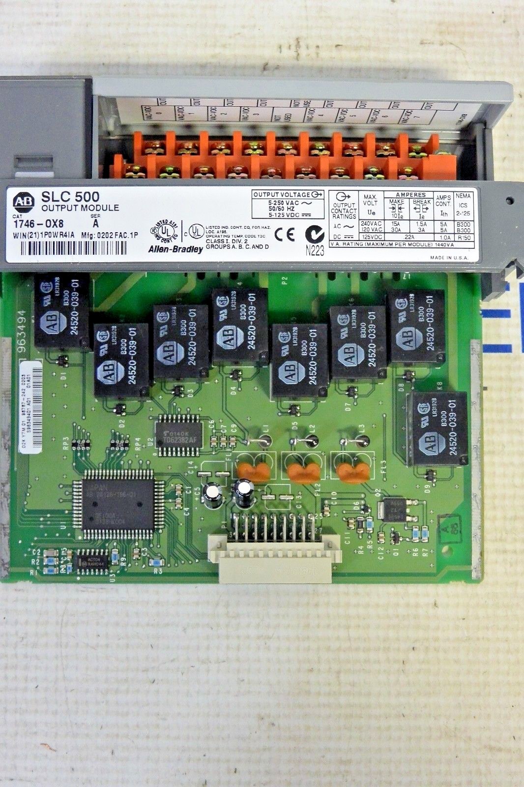♩ 1746-NI8 Analog Input Module, Allen-Bradley - EvoLogic