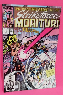 Strikeforce Morituri #6 Volume 1 Foray For Holowood Marvel Comics Comic F/F+