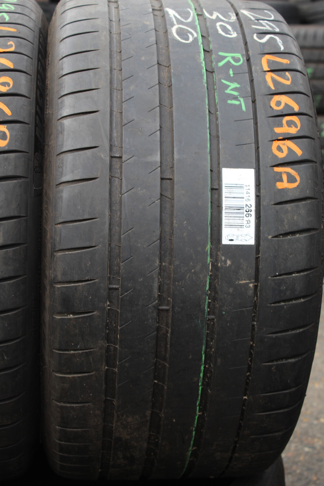 295 30 20 Michelin, Pilot Sport 4S XL, 101Y, x2 A Pair 5.2mm (F1_tyres) FO L2696