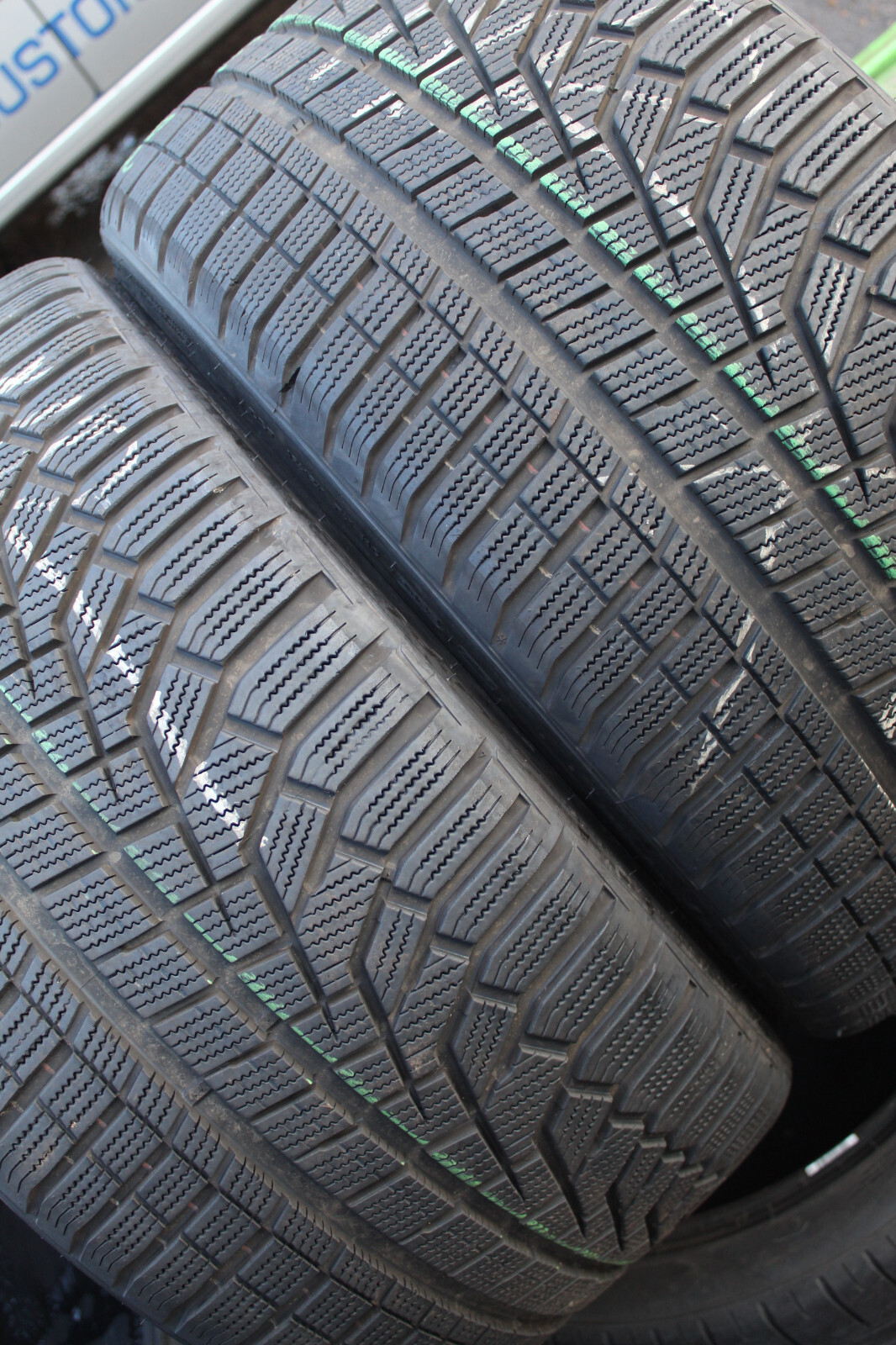 285 30 22 Hankook, Winter, AO, XL, M+S, 101W, x2 A Pair 7.2mm (F1_tyres) L3067