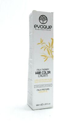 EVOQUE Milk Therapy Professional Parafen Free Hair Color Cream ~ 3.4 fl. oz.