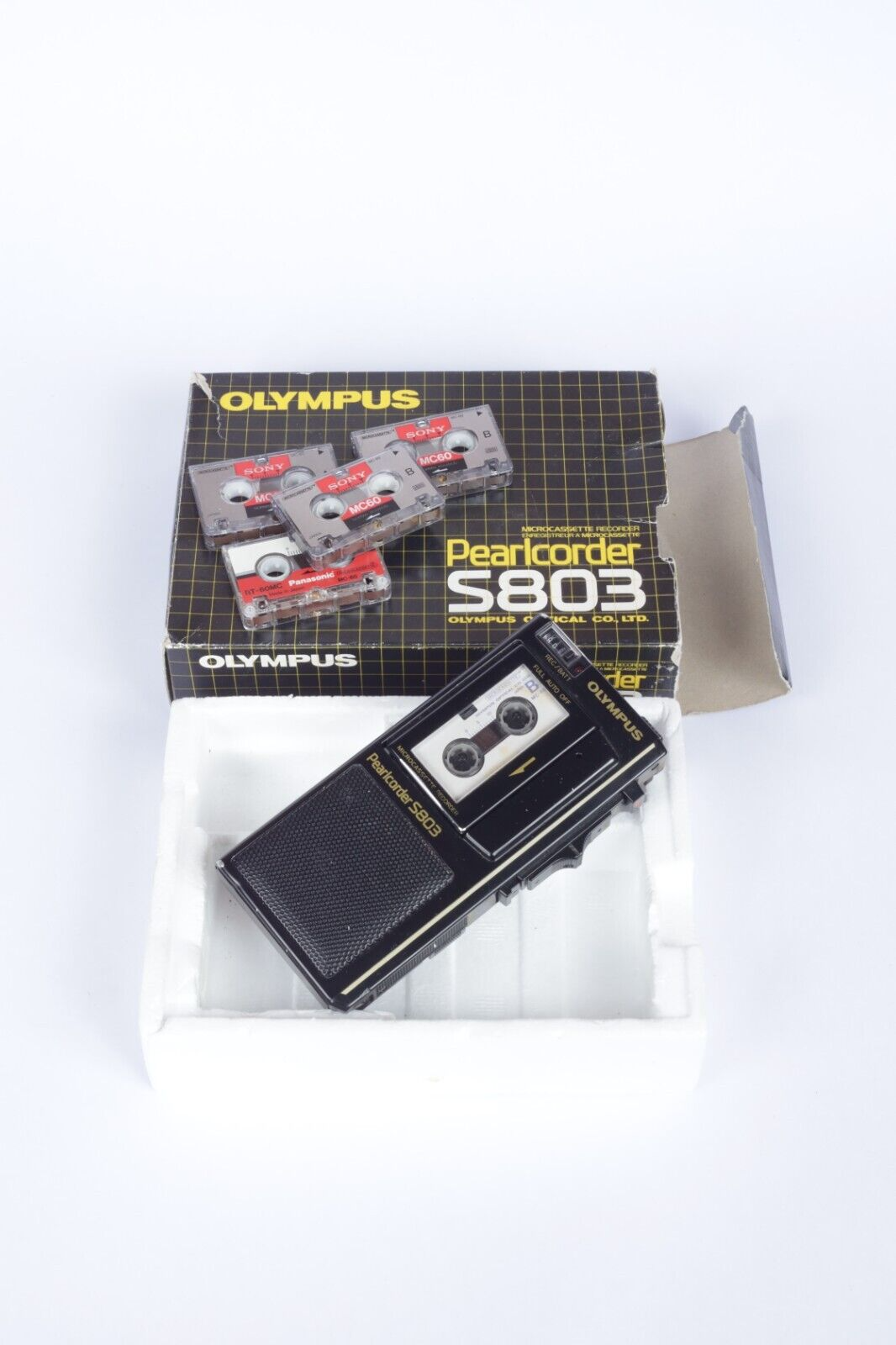 ポータブルプレーヤー OLYMPUS Pearlcorder XR ポータブルプレーヤー OLYMPUS Pearlcorder XR Vintage Olympus