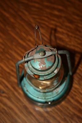 Vintage Battery Mini Lamp Made by Rose Hong Kong Camping Light for Tent Works