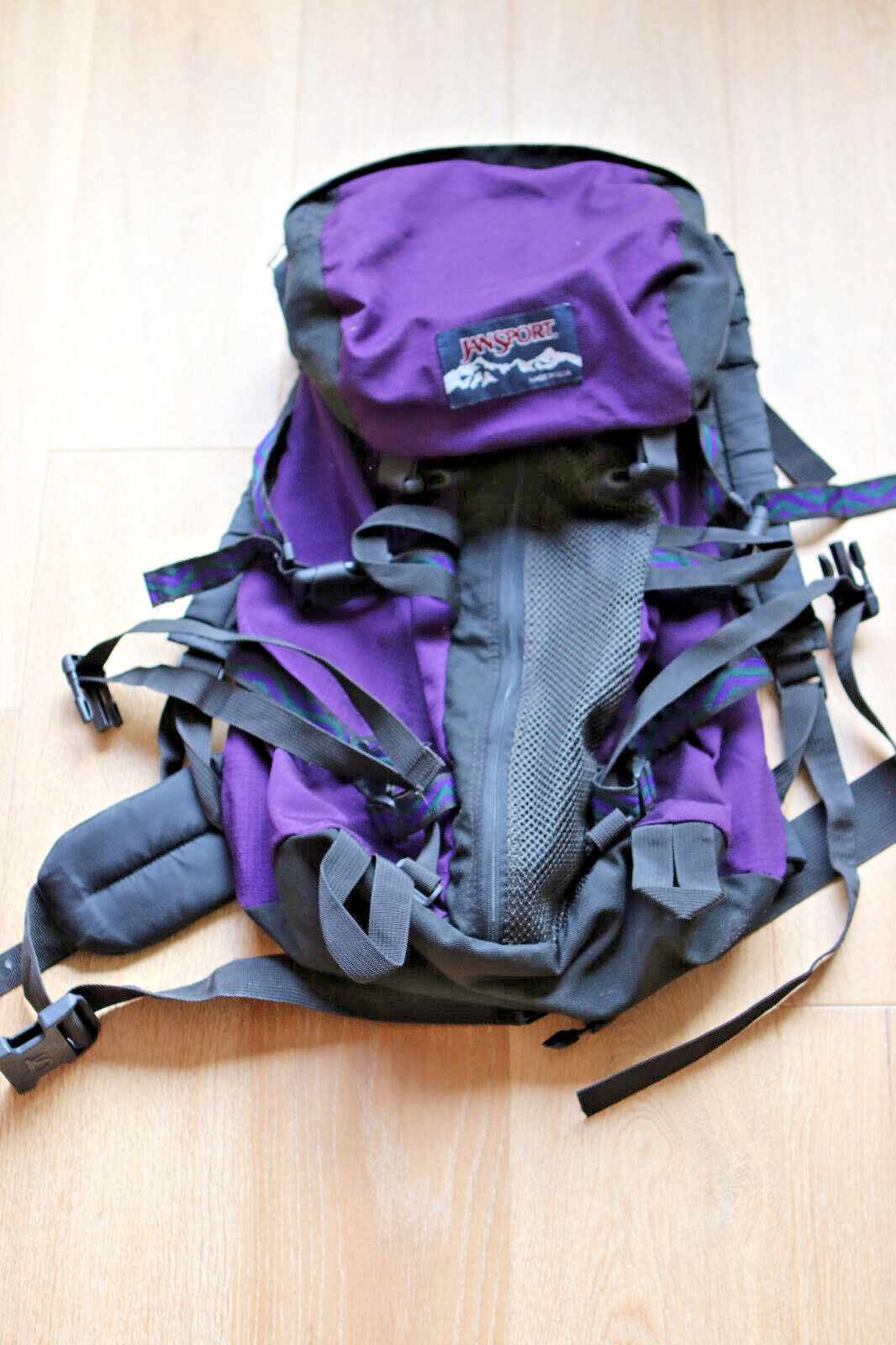 Vintage Original Jansport Trail Hiking Top Loading Backpack
