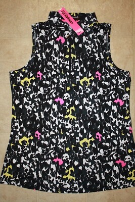 JAMIE SADOCK Women's Sleeveless Simplicite Golf Shirt NWOT Size: MEDIUM