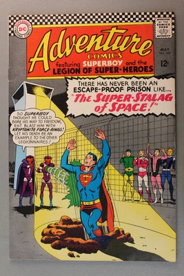 ADVENTURE COMICS #344 ''Featuring SUPERBOY'' 1966 Very Nice Condition ~ 8.0