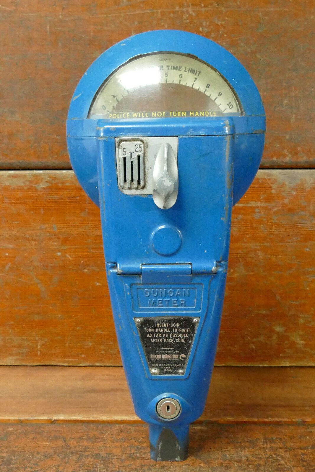 Vintage 1950s Duncan Miller Blue 60 5c 10c 25c Coin Operated Vintage 1950s Duncan Miller Blue 60 5c 10c 25c Coin Operated