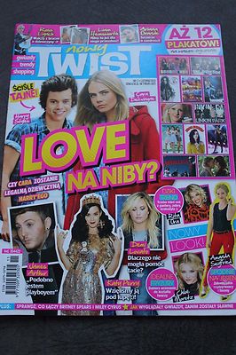 New TWIST 11/2013 Cara Delevingne,One Direction,Katy Perry,James Arthur,