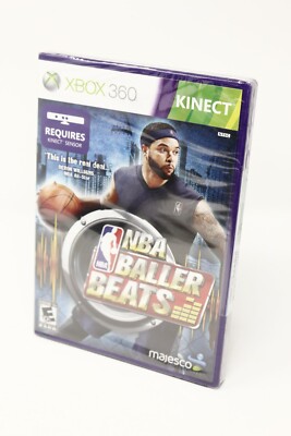 NBA Baller Beats for Kinect - Xbox 360 Basketball Game - New Sealed