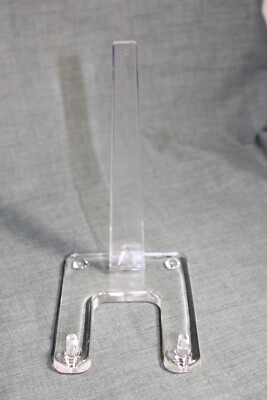 Clear Acrylic Plate Picture Display Holder 5 3/4'' x 3''  Case of 12