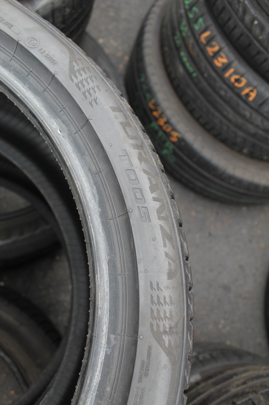 245 40 19 Bridgestone, Turanza T005, 94W, x2 A Pair 6.2mm (F1_tyres) L2329