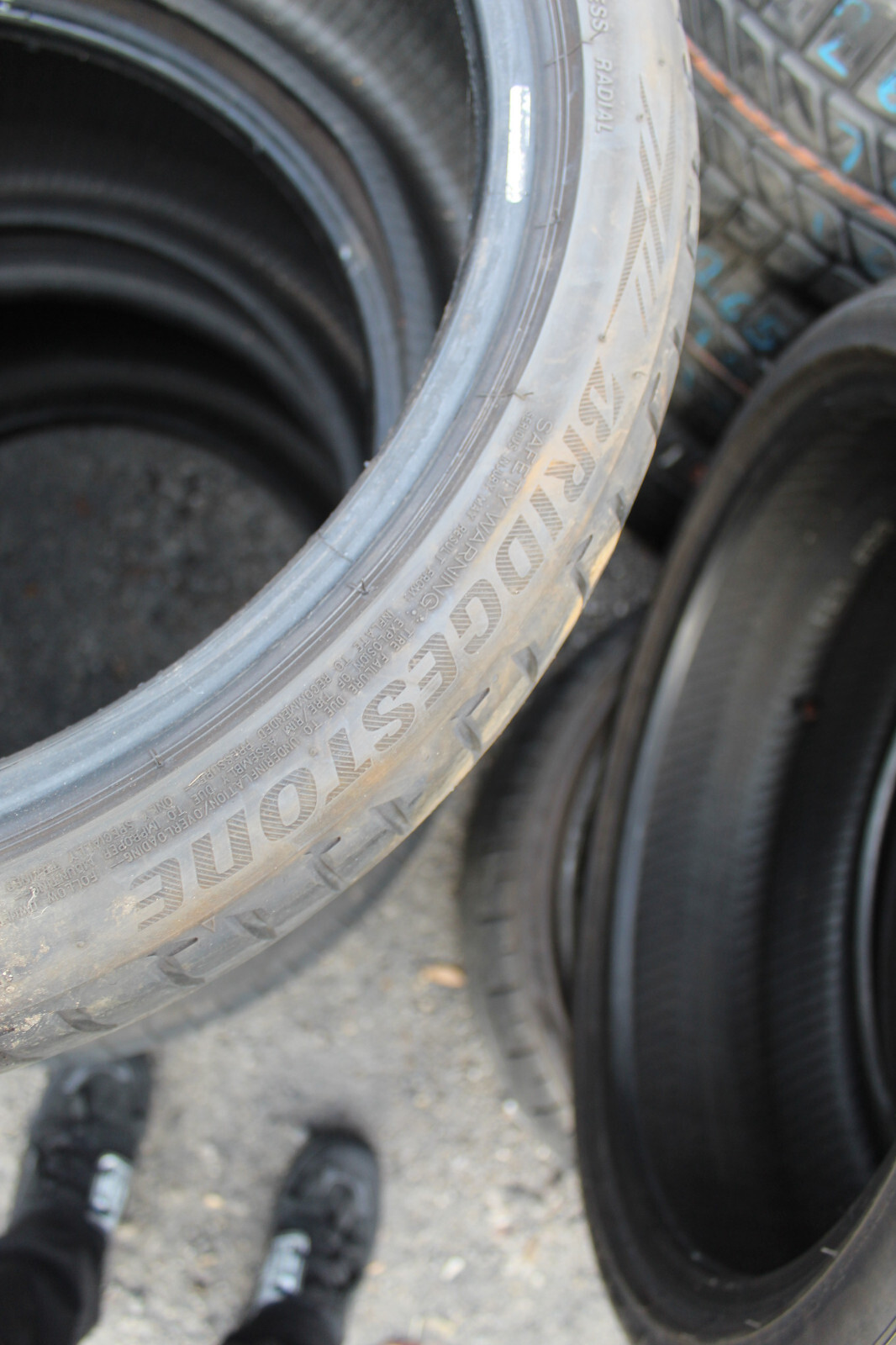 255 35 19 Bridgestone, Potenza S001, AO, 96Y, x2 A Pair 5.3mm (F1_tyres) L2840