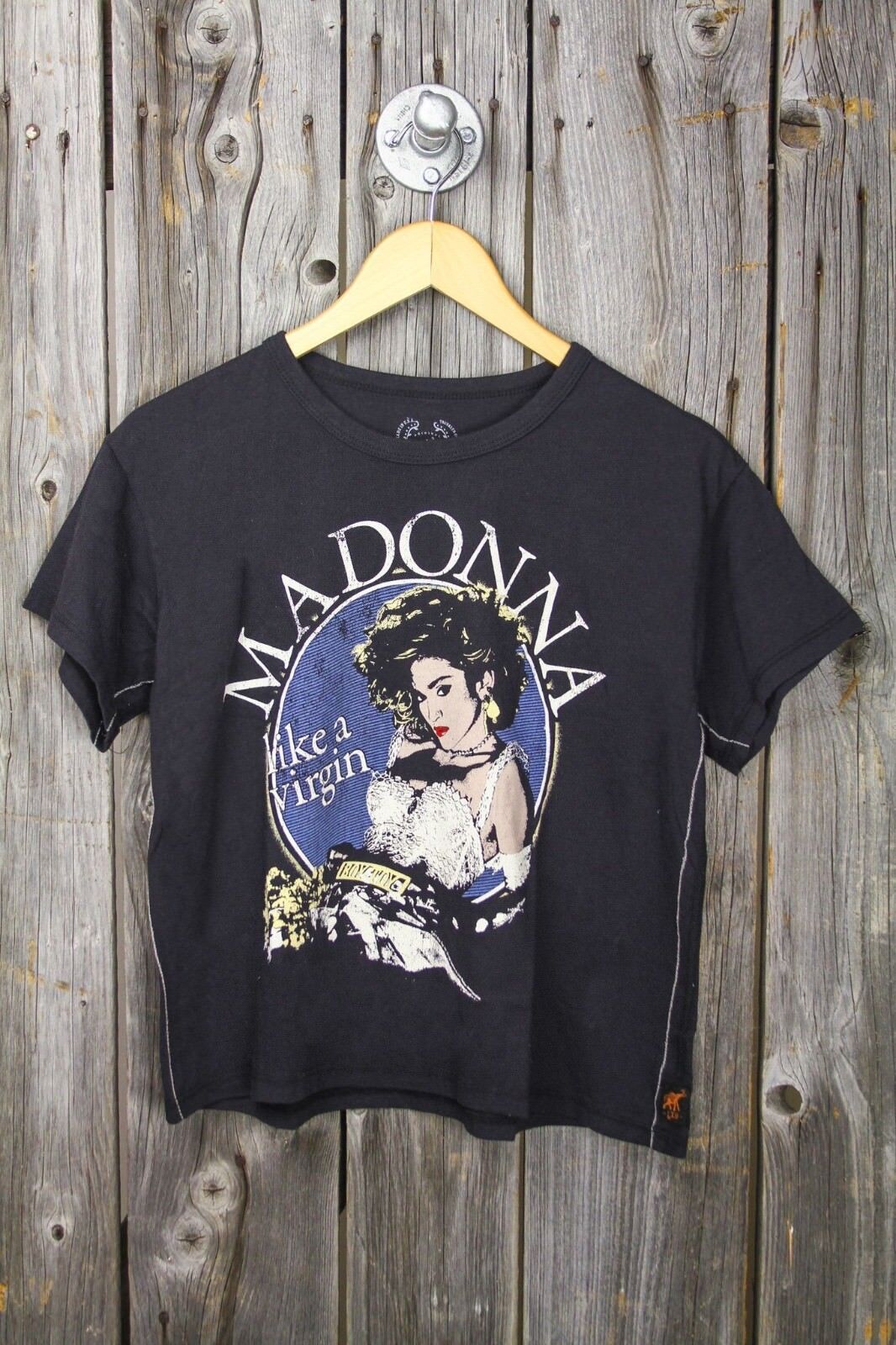 Trunk LTD Madonna Like a Virgin Tour 1985 Women's New black Trunk LTD Madonna Like a Virgin Tour 1985 Women's New black