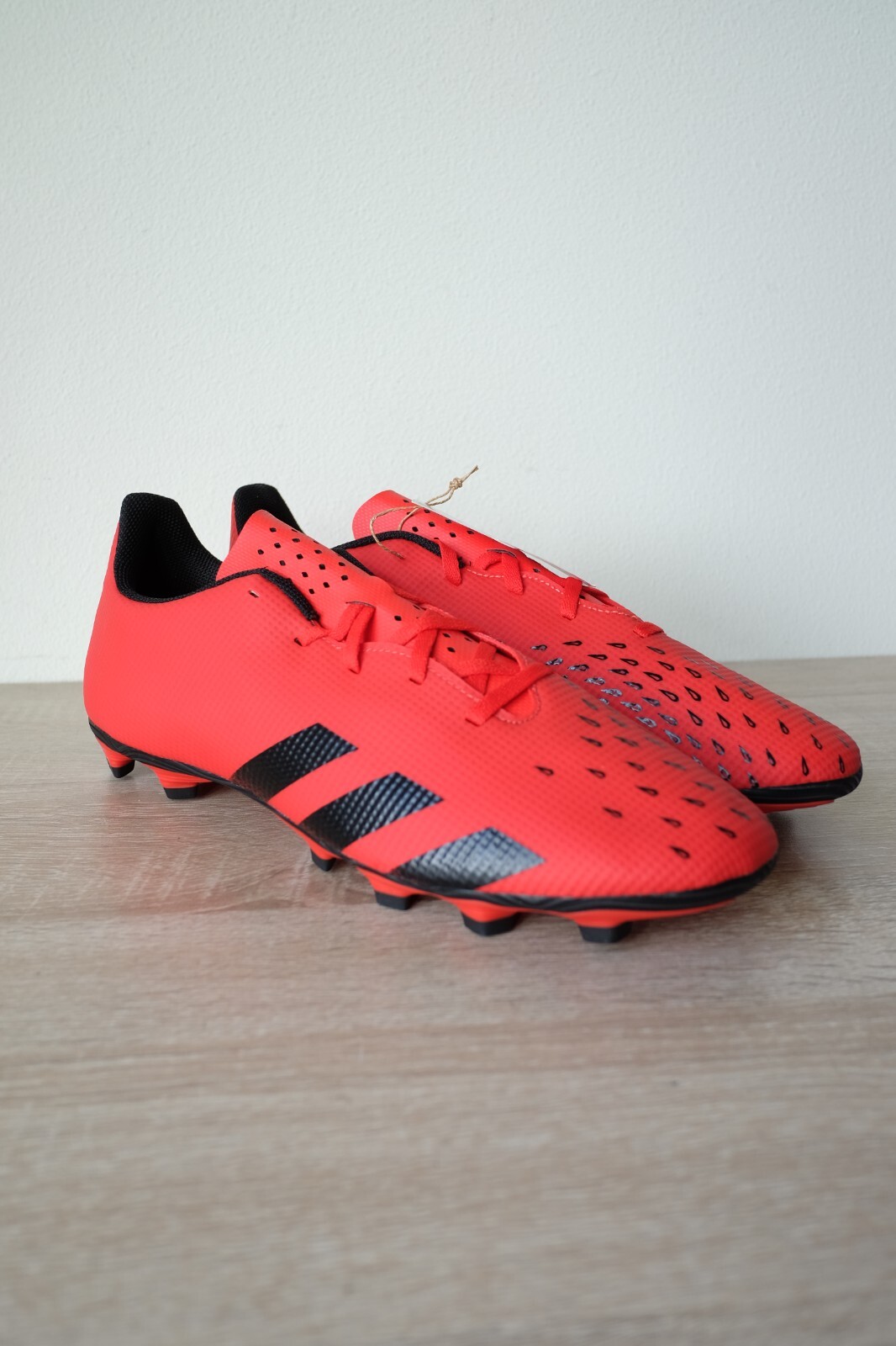 NEW Adidas Predator Freak.4 Soccer Football Cleat Spike FY6319 Red 13 Shoe  Boot | eBay