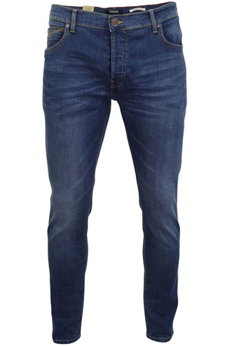 Jean Firetrap Vega Classic Homme Taille 38 Jambe 32 - Délavé Bleu Moyen - Occasion Très Bon état