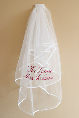 Personalised Veil, Hen Party Veil 