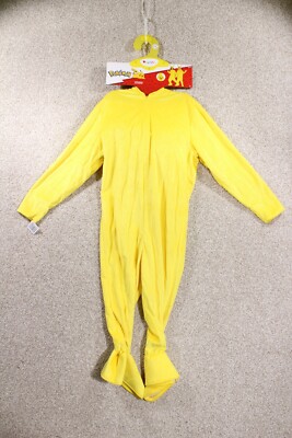 DISGUISE KID'S POKEMON PIKACHU JUMPSUIT COSTUME, YELLOW, SIZE Small (4-6)