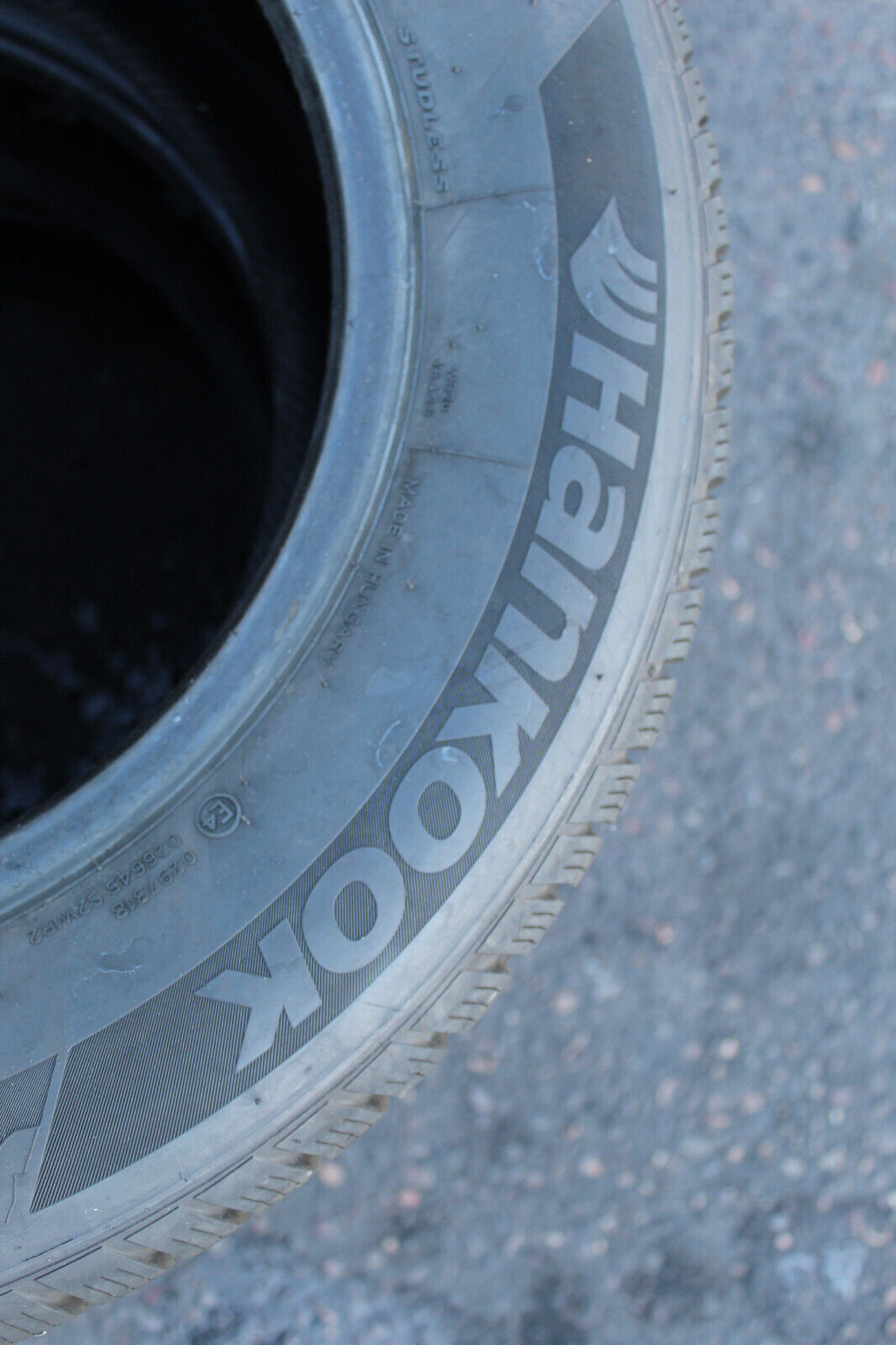 225 60 15 Hankook, Winter, M+S, 96H, x2 A Pair 7.6mm (F1_tyres) L2058
