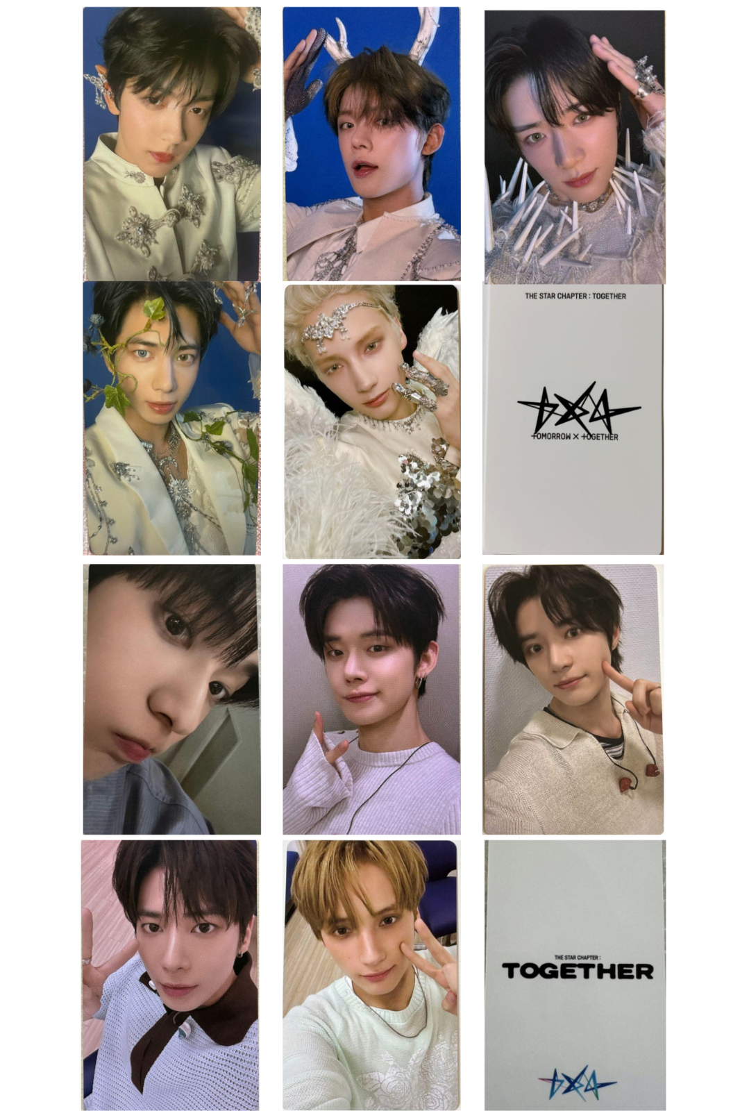 TXT トレカ　Afterglow TXT THE STAR CHAPTER : TOGETHER Afterglow Wevers Japan UMS