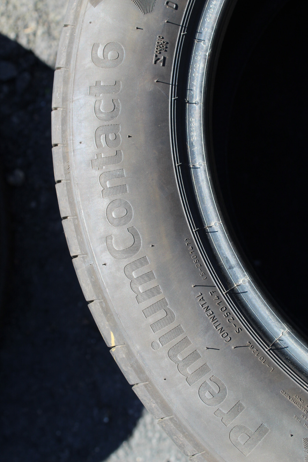 205 55 16 Continental, PC 6, 91V, x1 Single Tyre 6.6mm (F1_tyres) L2731