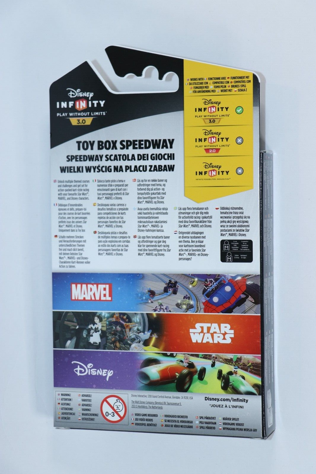 DISNEY INFINITY 3.0 DORY PLAYSET FIGURE & TOY BOX SPEEDWAY PACK BUNDLE NEW