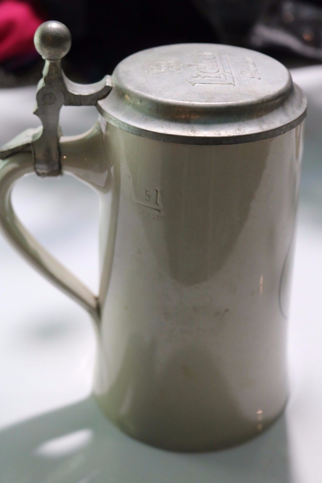 Licher German Beer Stein with Metal Lid - Lich 1300-2000