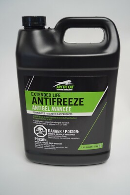 OEM Arctic Cat 60/40 Premixed Antifreeze Coolant 1 Gallon 6639-916 r/b 2436-871