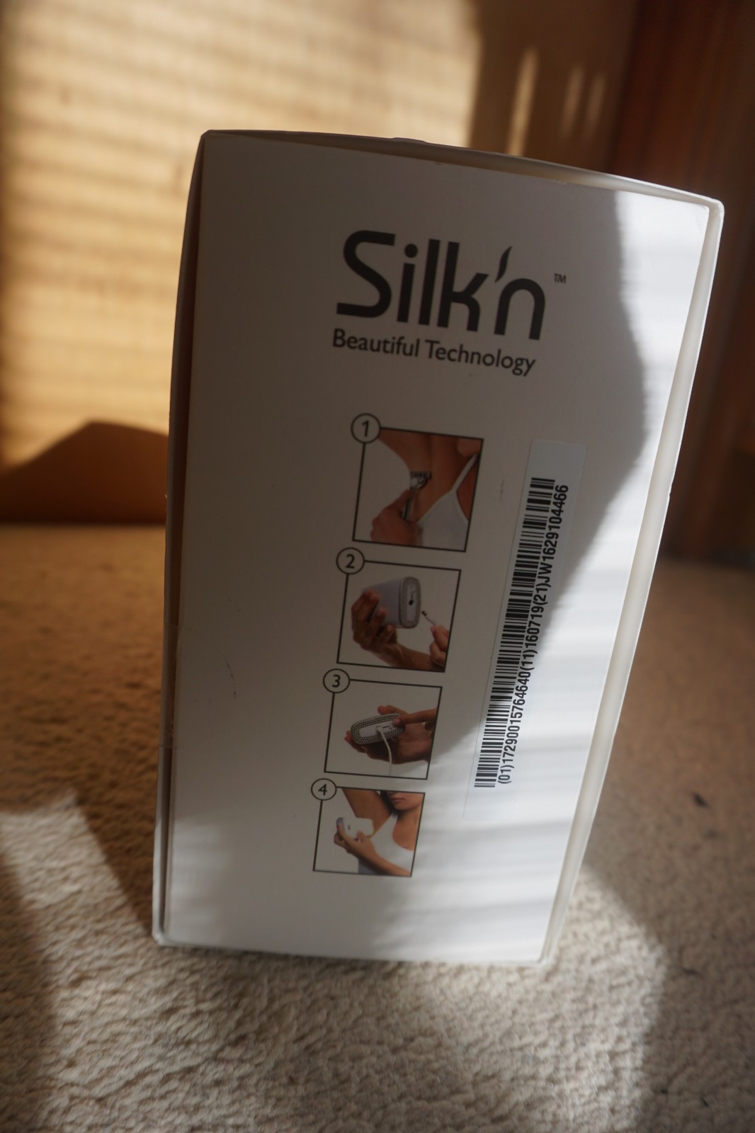 Silk'n Jewel Hair Removal Device Permanent Technology At Home Laser System