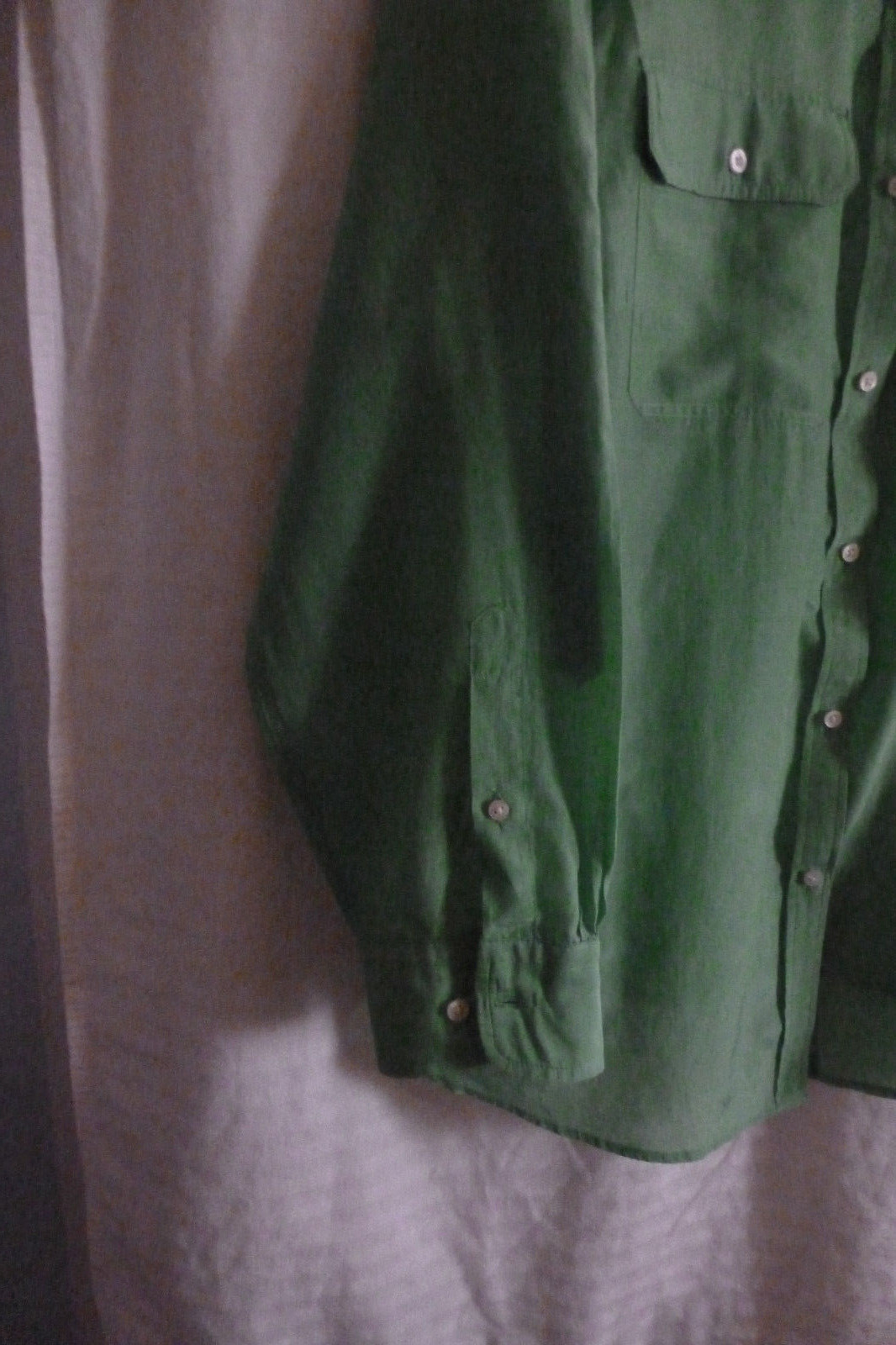 Lauren SZ 2X Lime Green,Classic Collar,Long Button Tab Sleeves, Button Shirt