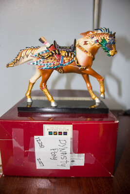 Trail of Painted Ponies - DYNASTY - Item 12251   2E/0,281   W/BOX   1 BROKEN EAR