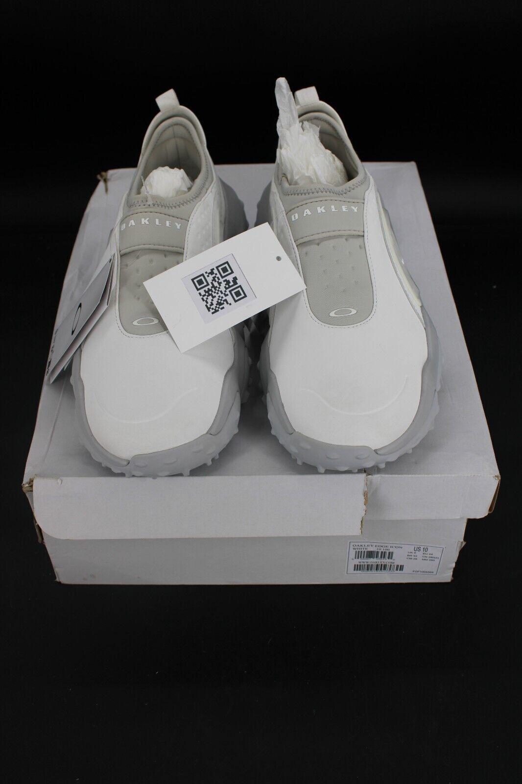 Oakley Edge Icon Low Cut Sneakers Fof100539x White US 10 | eBay Oakley Edge Icon Low Cut Sneakers Fof100539x White US 10 | eBay