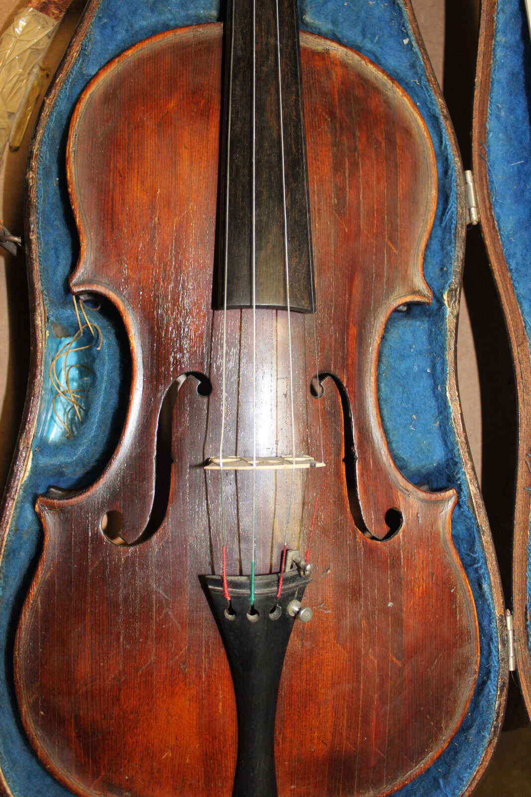 Old German Violin “L.Wachter”, Germany – Füssen, 1807