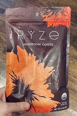 Ryze Mushroom Coffee Organic New 30 servings ex 12/25