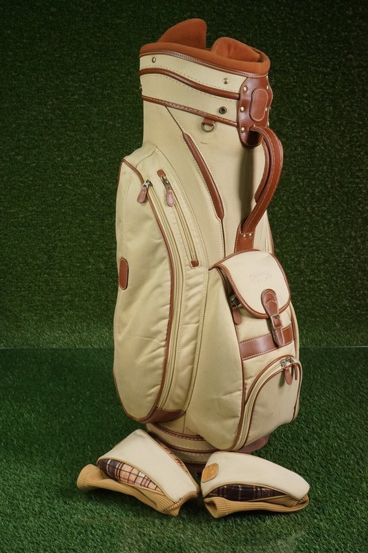 Cart Bag, Cream/brown