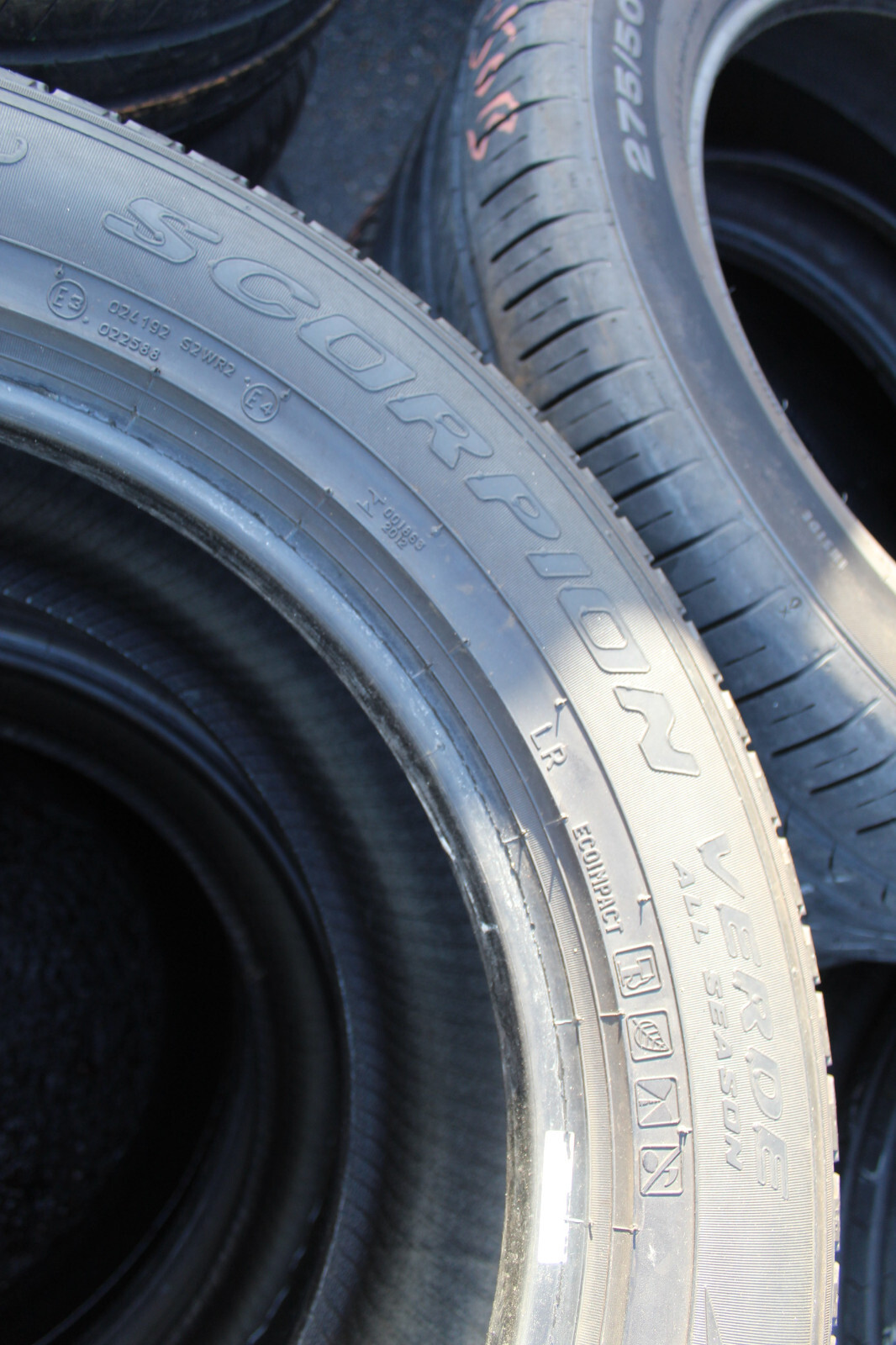 235 60 18 Pirelli, All Season, M+S, 107V, x2 A Pair 7.0mm (F1_tyres) FO L3044