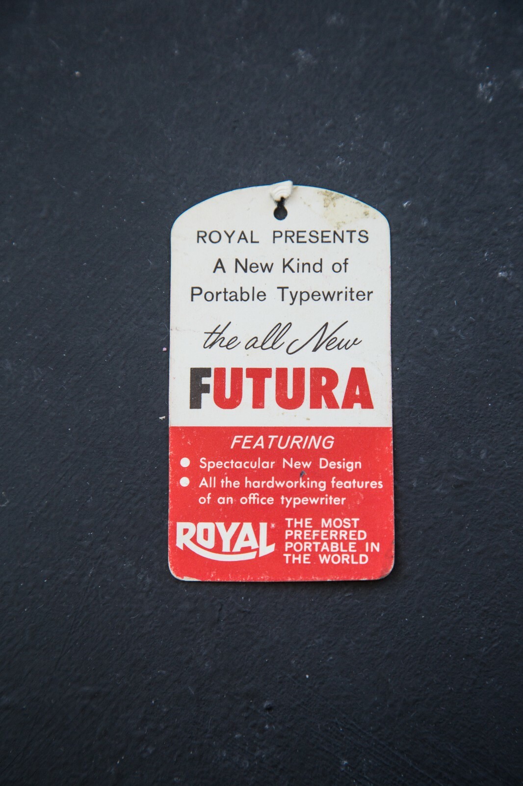 Royal Bubble Gum Pink Futura Typewriter