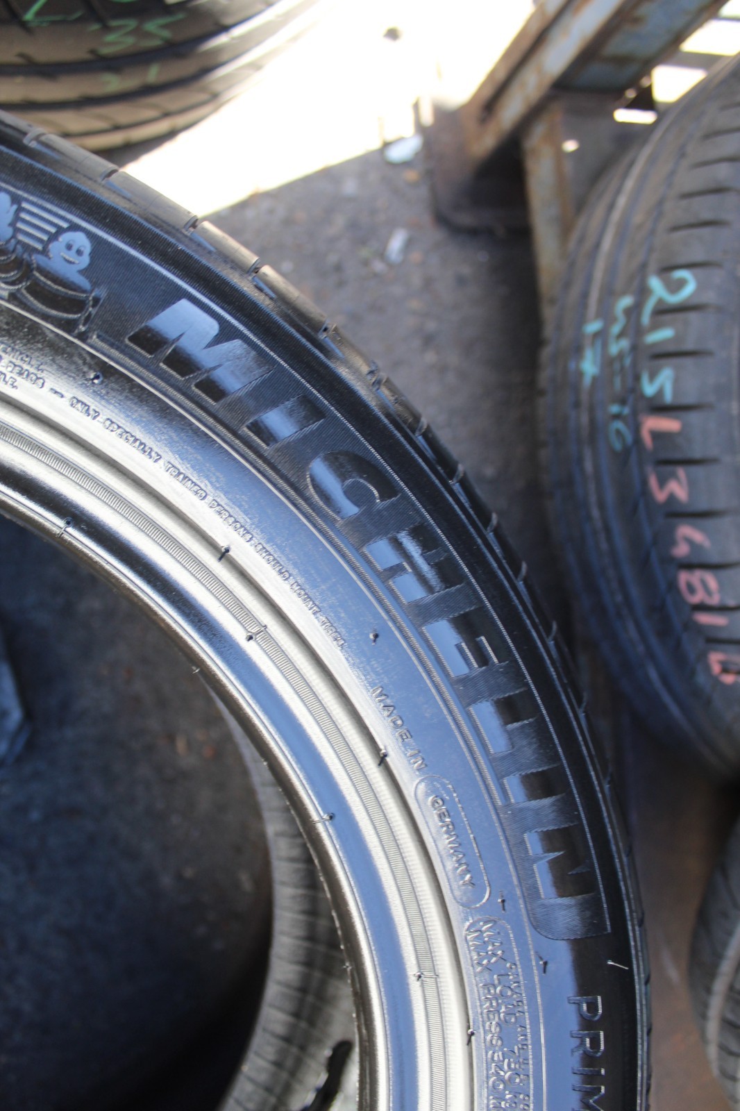 New 225 50 17 Michelin, Primacy 4, VOL, XL, 98V, x1 Single Tyre (F1_tyres) L3975