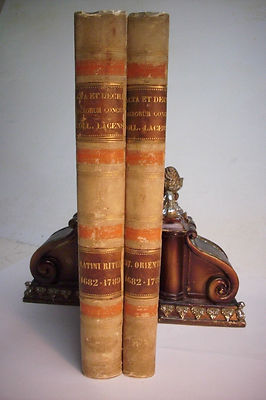 1870 2 Volume Set ACTA ET DECRETA *Acts and Decrees of the Sacred Council *Latin
