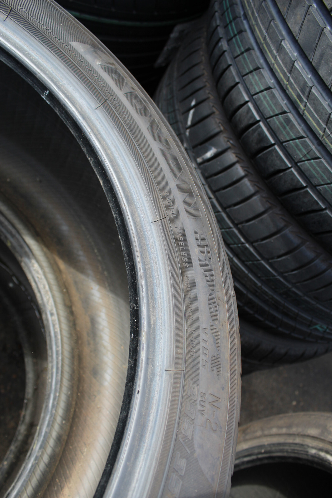 295 35 21 Yokohama, XL, N2, 107Y, x2 A Pair 6.5mm (F1_tyres) L2663