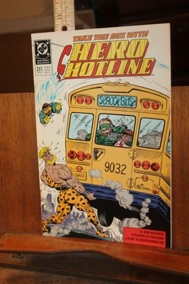 1989 DC Comics Hero Hotline 2 of 6