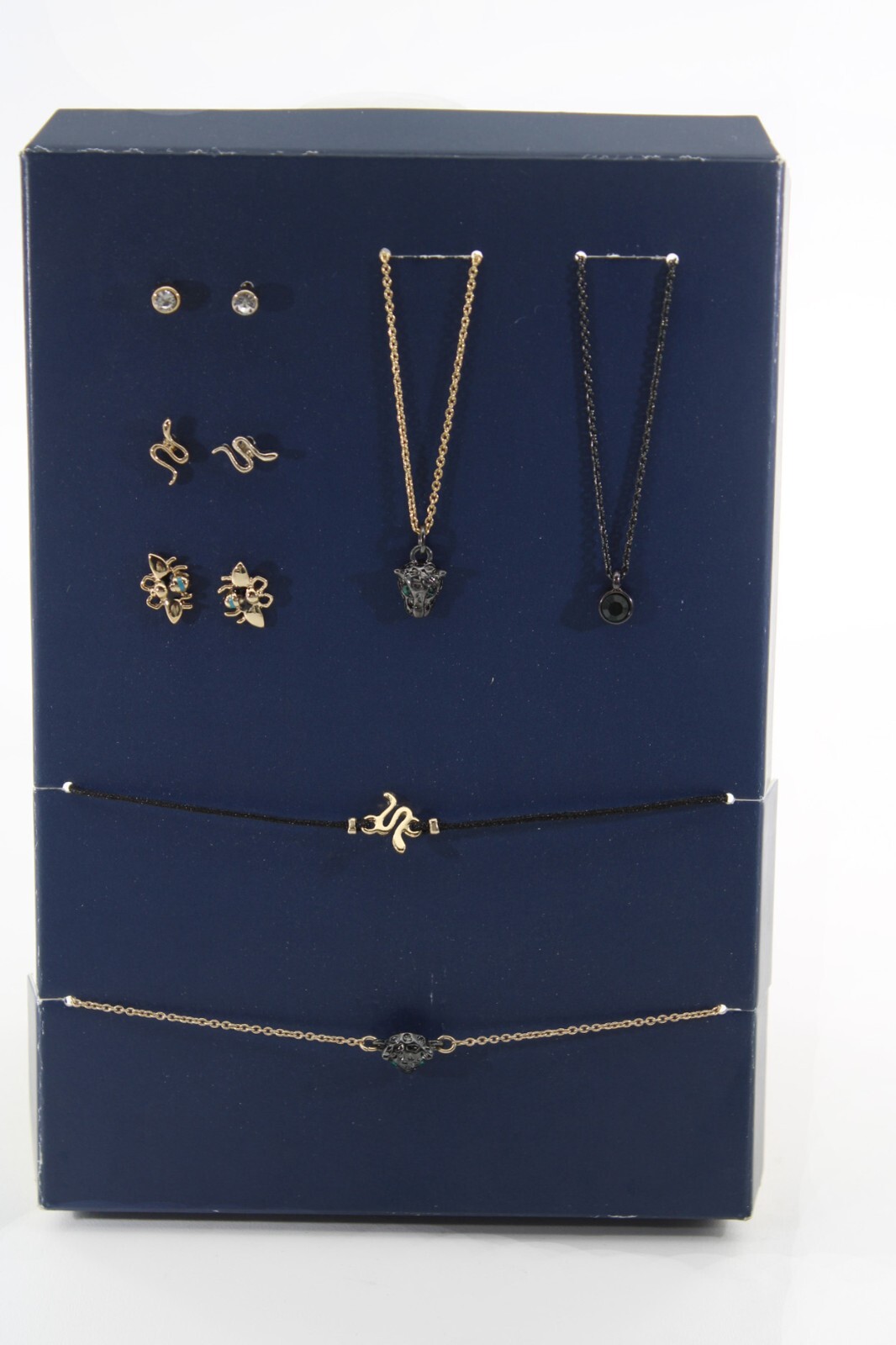 Rachel Rachel Roy Two-Tone Stud Earrings Pendant Necklace & Bracelet 7-Pc