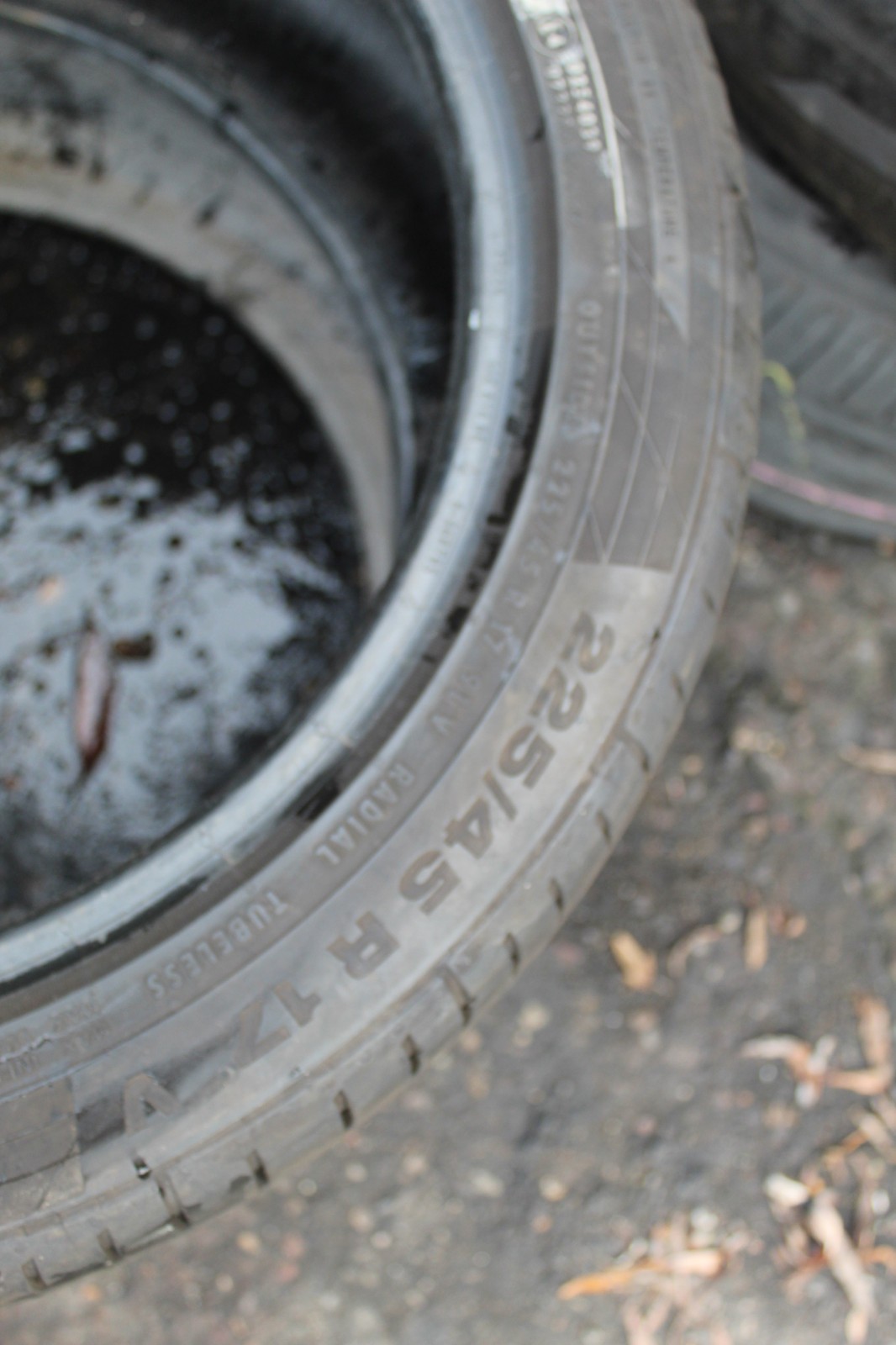 225 45 17 Continental, CSC 5, MO, 91V, x1 Single Tyre 7.0mm (F1_tyres) L3876