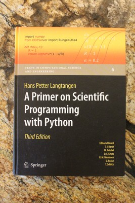 A Primer on Scientific Programming with Python 3rd Ed. by Hans Petter Langtangen
