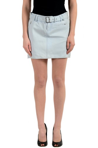 スカート VERSACE JEANS COUTURE Woman Skirt White A-Line Denim Skirt White | VERSACE US