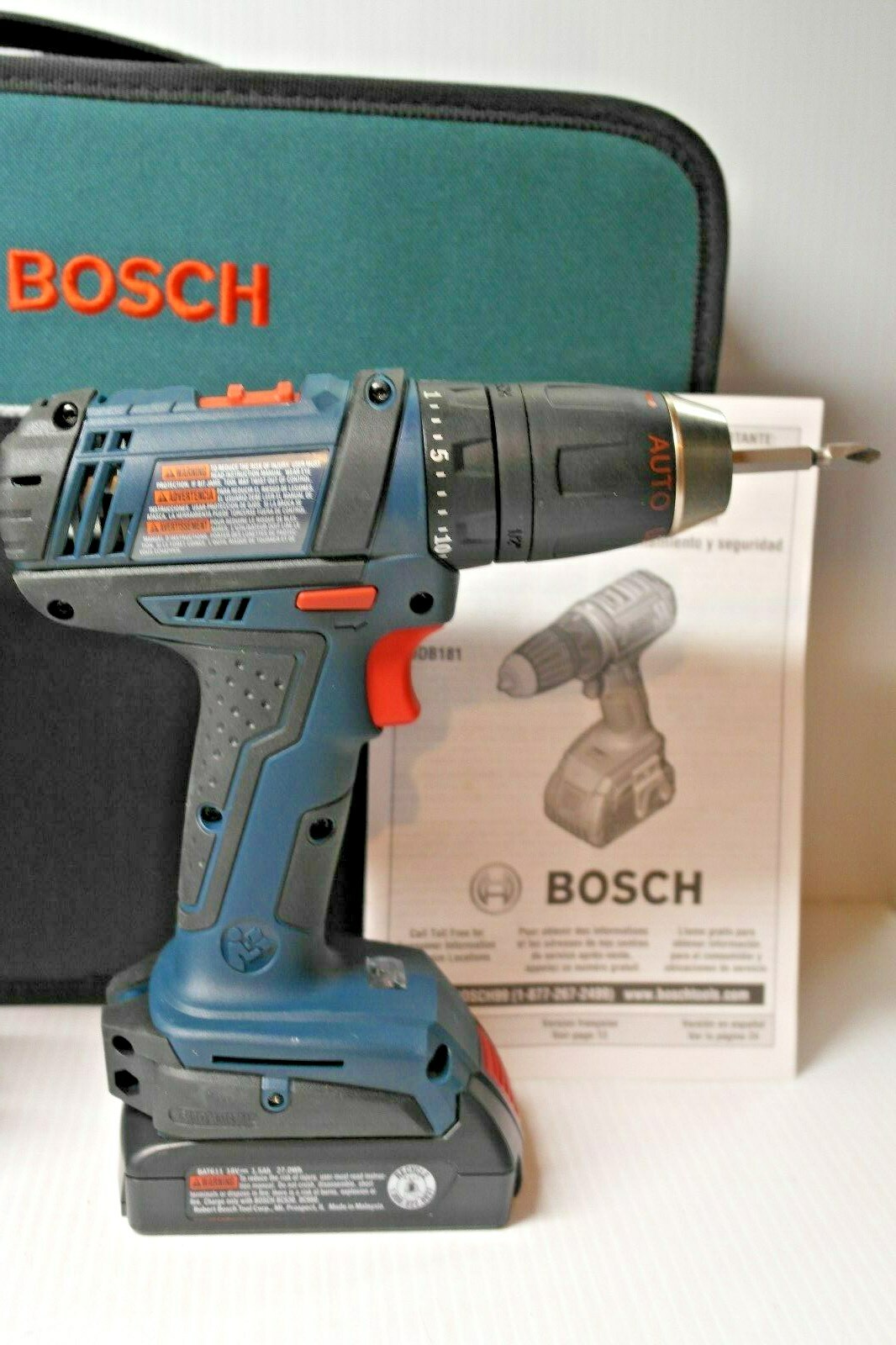 BOSCH 18V Drill/Driver & Impact driver CLPK26-181 COMBO KIT