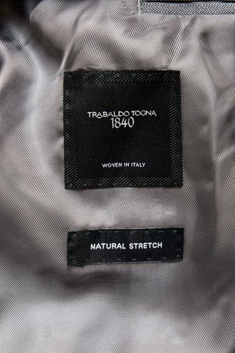 Pre-owned Hugo Boss "t-harvers4/glover2" Men's Slim 100% Wool Gray Two Button Suit