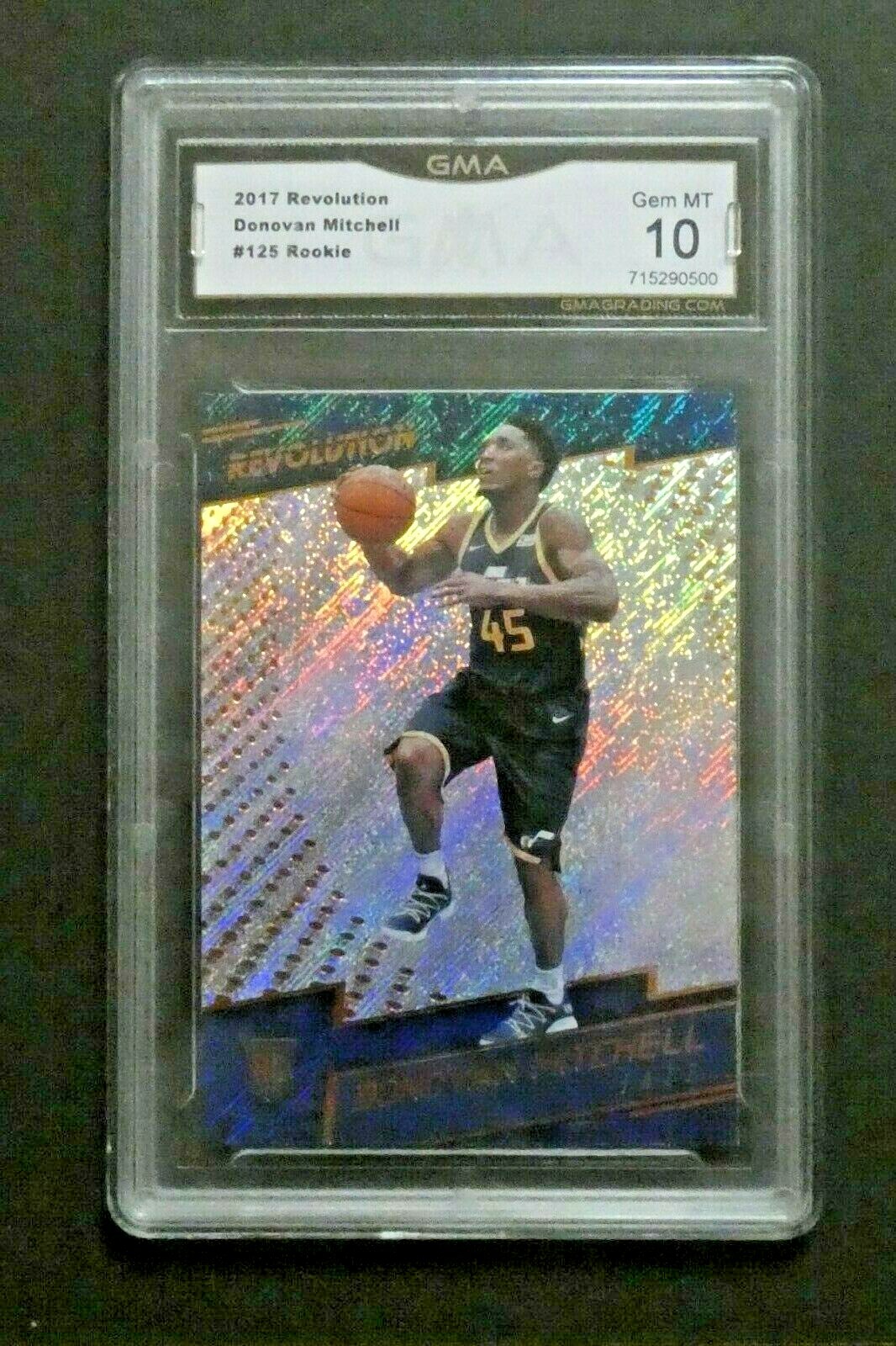 2017 Panini Revolution Rookie RC Donovan Mitchell #125 Utah Jazz