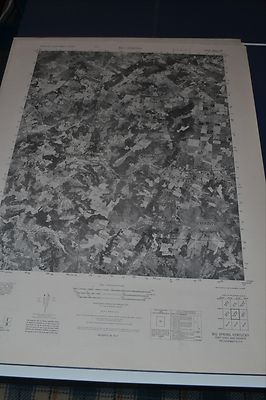 1940's Army topo map Big Spring Kentucky -Sheet 3759 I SW