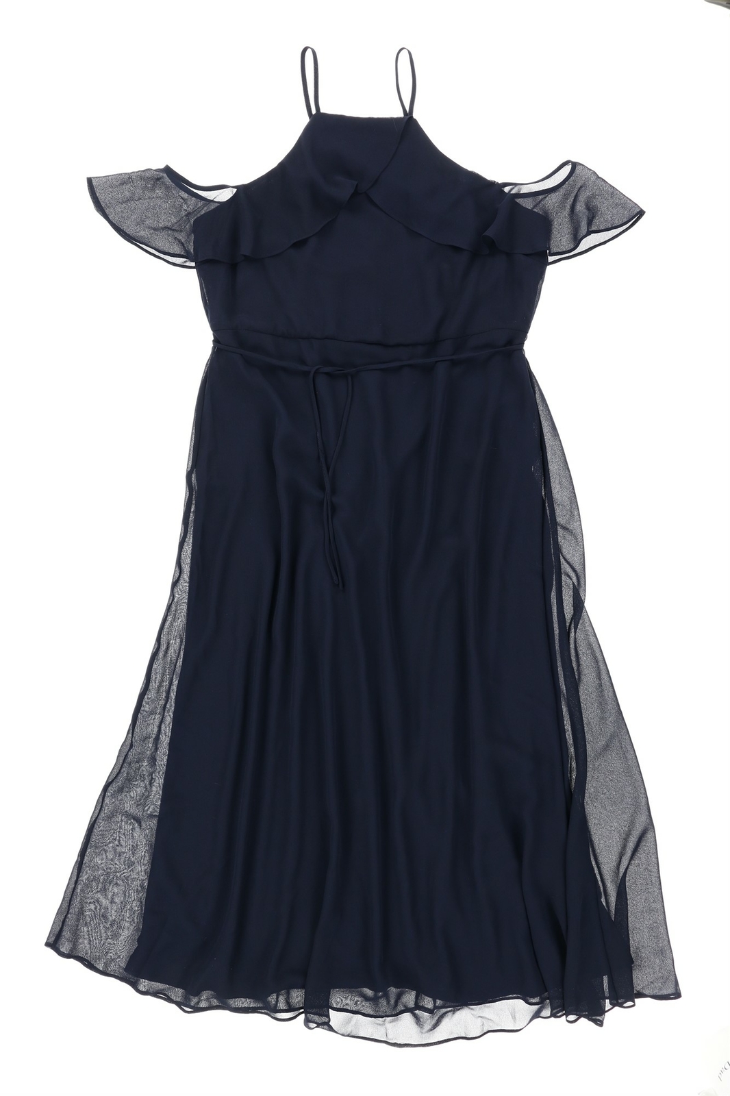 Christin Michaels 146244 Woman's Dark Blue Long Dress Sz 16