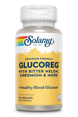 Solaray GlucoReg 30 капсула